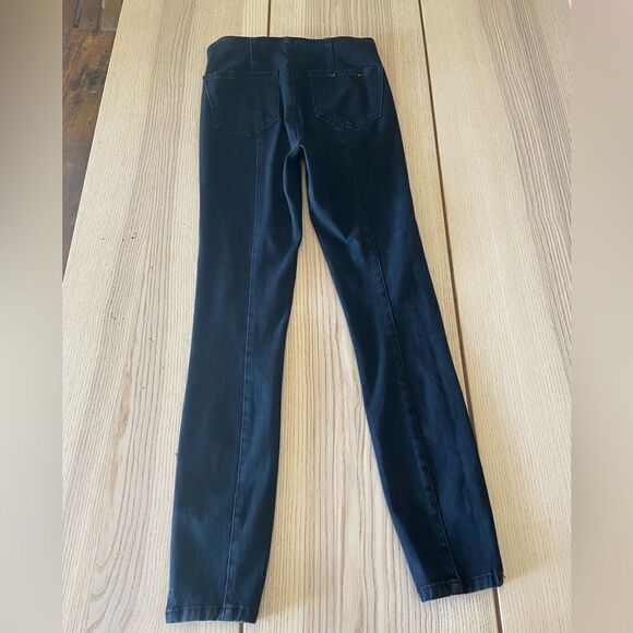 Anthropologie Pilcro And The Letterpress High-Rise Denim Black Jeggings  Size 26 - Picture 2 of 7
